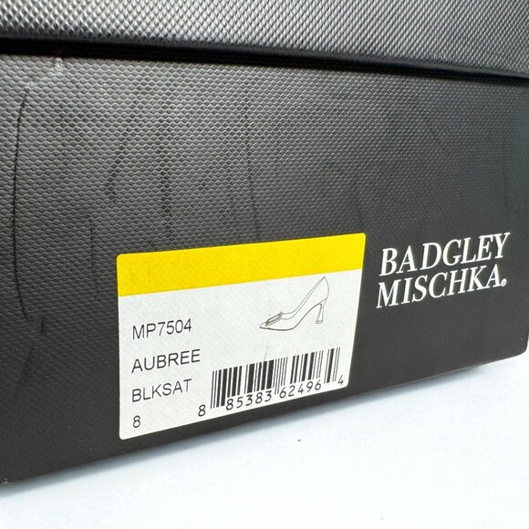 Badgley Mischka Aubree Pointed Toe Pumps | Size 8 | NWT w/ BOX & Dust Bag - Picture 10 of 10